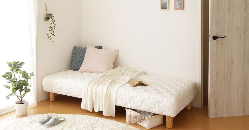 丈の短いベッドは狭い部屋におすすめ！足が出ないか確認する方法 | 家具テリア